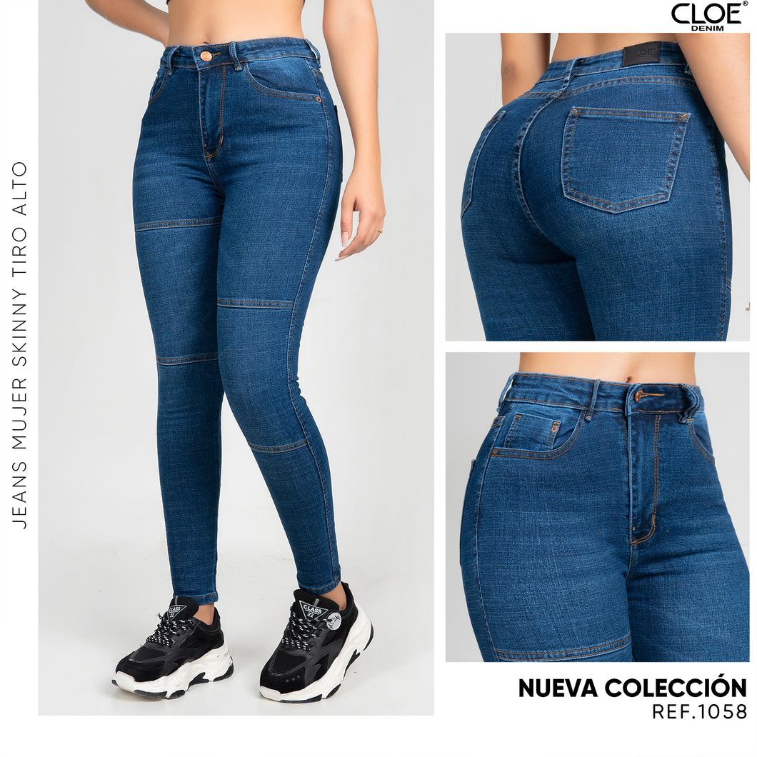 JEANS SKINNY REF: 1058