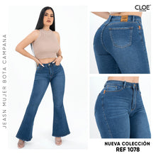 Cargar imagen en el visor de la galería, JEANS BOTA CAMPANA REF: 1078
